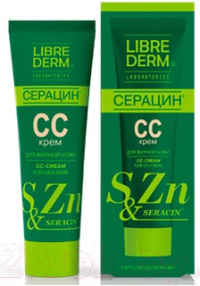 Изображение товара СС-крем Librederm Серацин (30мл)