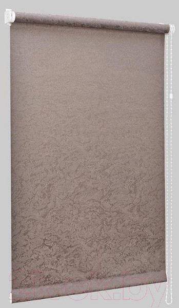 Изображение товара Рулонная штора Delfa Сантайм Жаккард Венеция СРШ-01 МД 29518 (48x170, тауп)