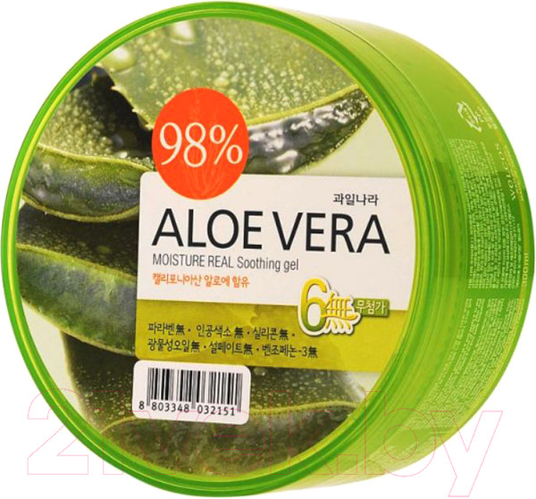 Изображение товара Гель для тела Welcos Kwailnara Aloe vera Moisture Real Soothing Gel (300мл)