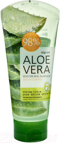 Изображение товара Гель для тела Welcos Kwailnara Aloe vera Moisture Real Soothing Gel (150мл)