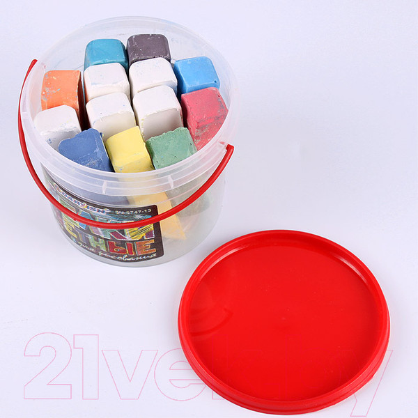 Изображение товара Набор мела канцелярского Darvish DV-5747-13 (9цв)