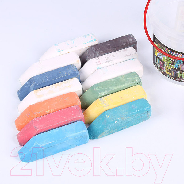 Изображение товара Набор мела канцелярского Darvish DV-5747-13 (9цв)