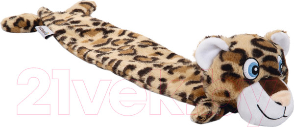 Изображение товара Игрушка для собак Beeztees Плюшевый леопард Abu / 619242