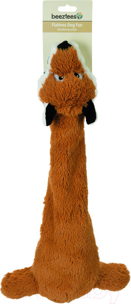 Изображение товара Игрушка для собак Beeztees Лиса плюшевая Yuna / 619870 (коричневый)