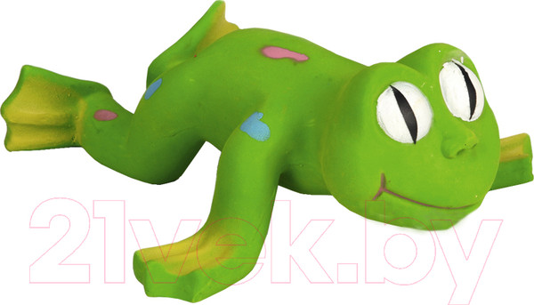 Изображение товара Игрушка для собак Beeztees Лягушка латексная маленькая / 620804