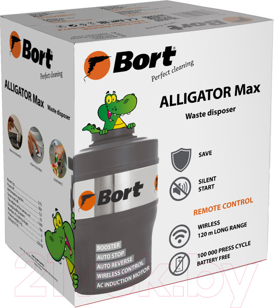 Изображение товара Измельчитель отходов Bort Alligator Max (93410778)