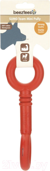 Изображение товара Игрушка для собак Beeztees Sumo мини Team Pully / 626652 (красный)