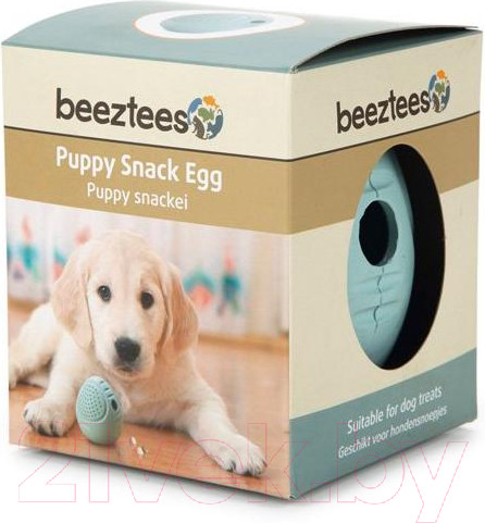 Изображение товара Игрушка для собак Beeztees Снекбол резиновое яйцо / 626750 (зеленый)