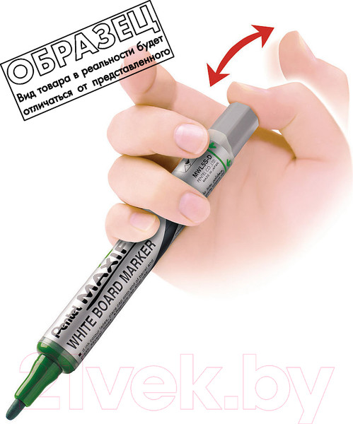 Изображение товара Маркер для доски Pentel Maxiflo / MWL5M-V
