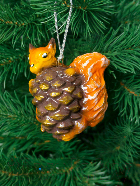 Изображение товара Елочная игрушка Грай Белочка ЕГ-39