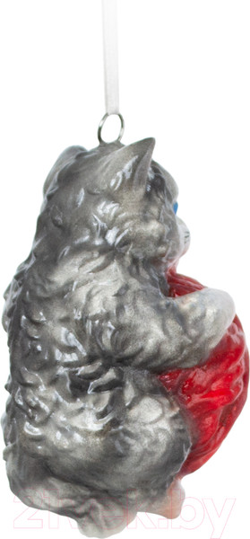 Изображение товара Елочная игрушка Грай Котёнок с клубочком ЕГ-42