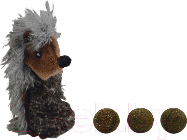 Изображение товара Игрушка для кошек Beeztees Еж с кошачьей мятой / 440564