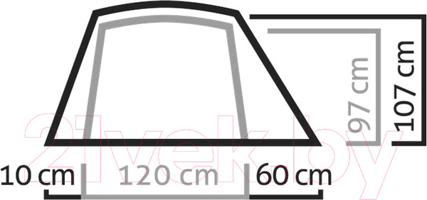 Изображение товара Палатка Salewa Micra II / 5715-5311