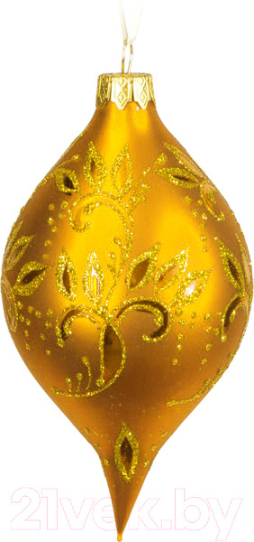 Изображение товара Елочная игрушка Грай Прожектор-сосулька золото Ф-108