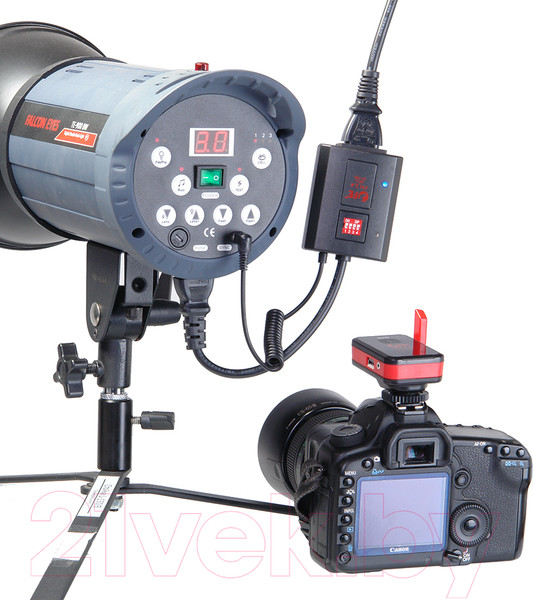 Изображение товара Синхронизатор для вспышки Falcon Eyes FlashHunter 2.4 RFS-AC16R / 23857