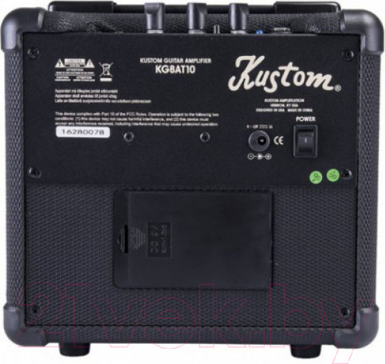Изображение товара Комбоусилитель Kustom KGBAT10