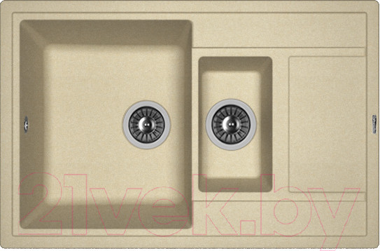 Изображение товара Мойка кухонная Florentina Липси 780К (бежевый)