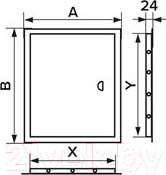 Изображение товара Люк ревизионный TDM 30x40 / SQ1807-0427