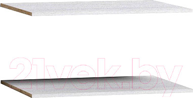 Изображение товара Комплект полок для корпусной мебели Глазов Монако 18 (ясень анкор светлый)