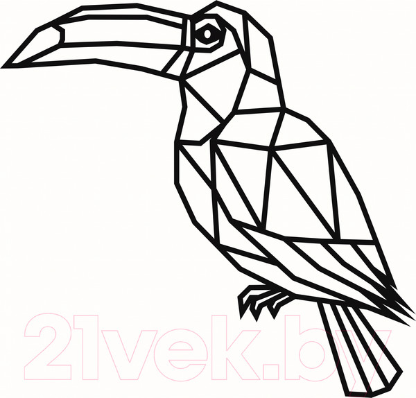 Изображение товара Декор настенный Woodary 2333 (480x500)