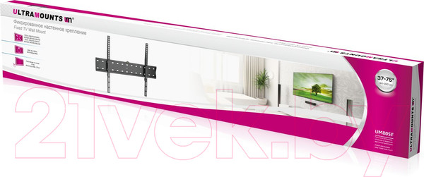 Изображение товара Кронштейн для телевизора Ultramounts UM 805F (черный)