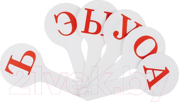 Изображение товара Касса-веер Darvish DV-2766 (гласные и согласные)