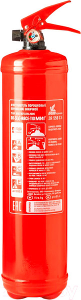 Изображение товара Огнетушитель Пожтехника ОП-3(з) АВСЕ-110