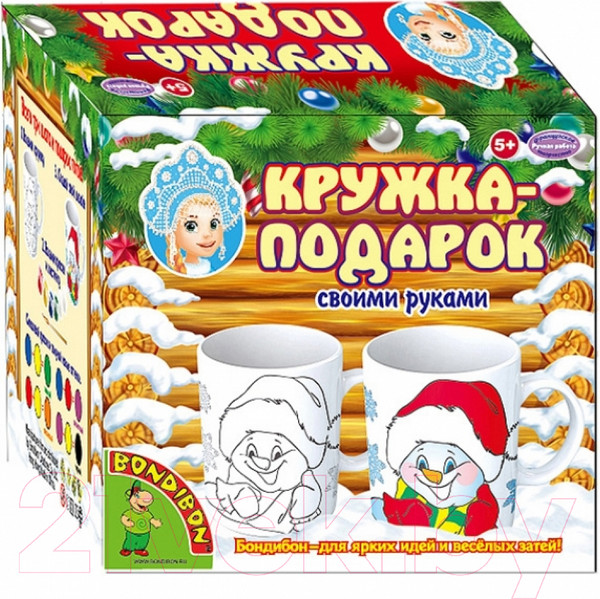 Изображение товара Набор для творчества Bondibon Кружка-подарок / ВВ3223