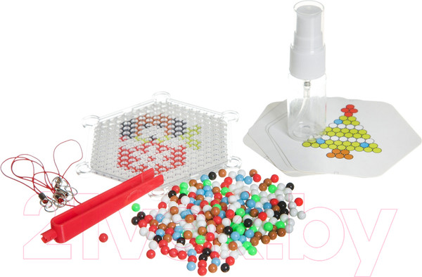 Изображение товара Развивающая игра Bondibon Новогодняя аквамозаика с Буки / ВВ4522