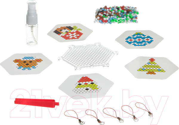 Изображение товара Развивающая игра Bondibon Новогодняя аквамозаика с Буки / ВВ4522