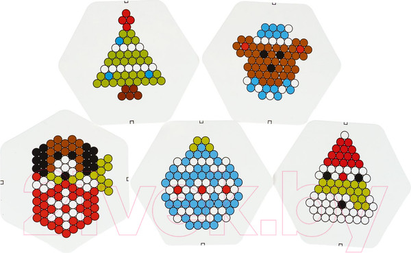 Изображение товара Развивающая игра Bondibon Новогодняя аквамозаика с Буки / ВВ4522