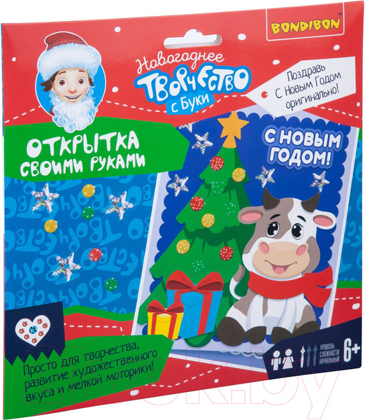 Изображение товара Набор для творчества Bondibon Открытка своими руками с Буки / ВВ4635
