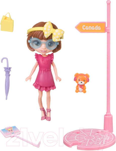 Изображение товара Кукла с аксессуарами Bondibon OLY-путешественница / ВВ4315