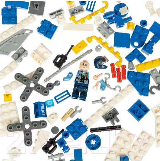 Изображение товара Конструктор Bondibon Полицейский Патруль. Вертолет / ВВ4795