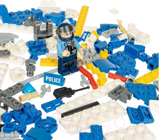 Изображение товара Конструктор Bondibon Полицейский Патруль. Вертолет / ВВ4795