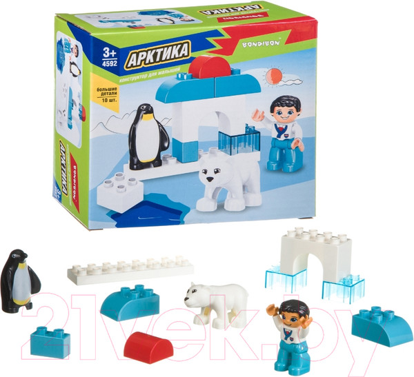 Изображение товара Конструктор Bondibon Арктика / ВВ4592