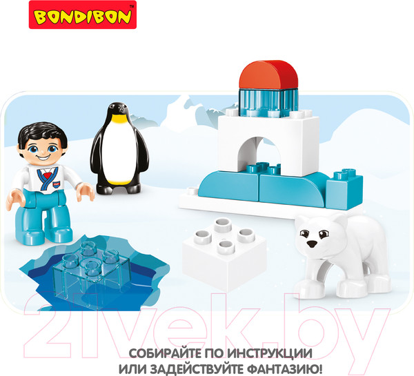 Изображение товара Конструктор Bondibon Арктика / ВВ4592