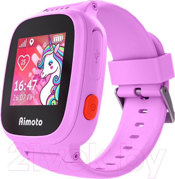 Изображение товара Умные часы детские Aimoto Kid Mini Единорог / 8001101 (розовый)