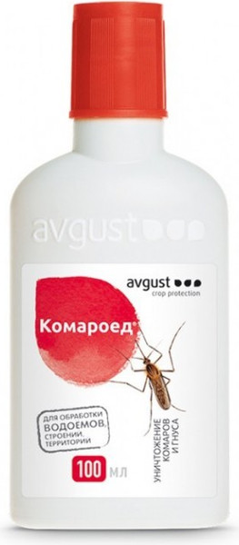 Изображение товара Экстракт от насекомых Avgust Комароед (100мл)