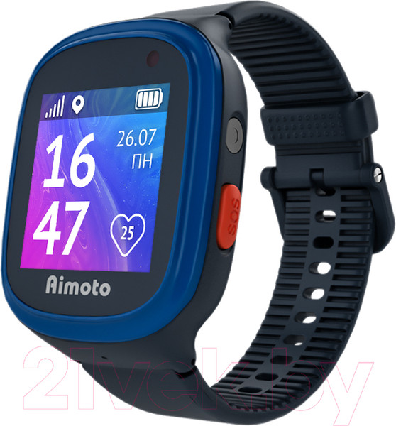 Изображение товара Умные часы детские Aimoto Start 2 / 9900202 (черный)