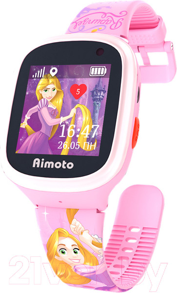 Изображение товара Умные часы детские Aimoto Disney Принцесса Рапунцель / 9301104