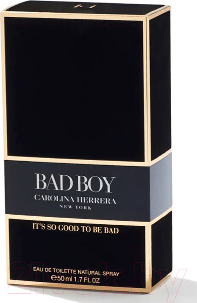 Изображение товара Туалетная вода Carolina Herrera Bad Boy for Men (50мл)