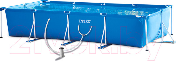 Изображение товара Каркасный бассейн Intex Rectangular Frame / 28274NP (450x220x84)