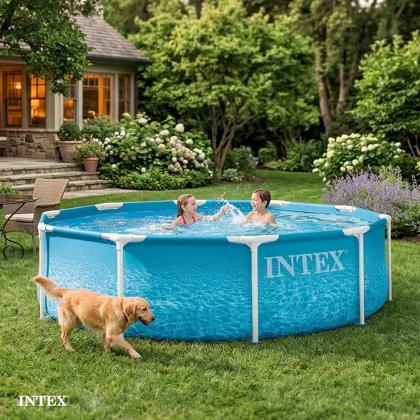 Изображение товара Каркасный бассейн Intex Metal Frame Beachside 28206 (305х76)