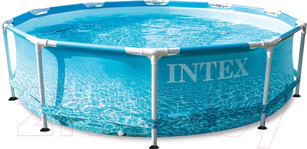 Каркасный бассейн Intex Metal Frame Beachside / 28208 (305х76) (c фильтром и насосом)