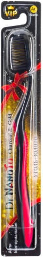 Изображение товара Зубная щетка Dr. NanoTo Charcoal & Nano Gold