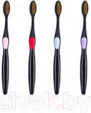 Изображение товара Зубная щетка Dr. NanoTo Charcoal & Nano Gold