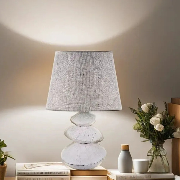 Изображение товара Прикроватная лампа Лючия Стоун-арт 446 (белый)