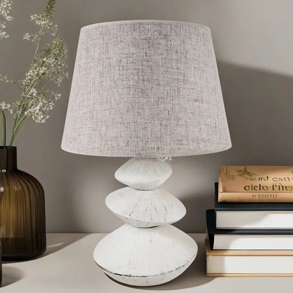 Изображение товара Прикроватная лампа Лючия Стоун-арт 446 (белый)