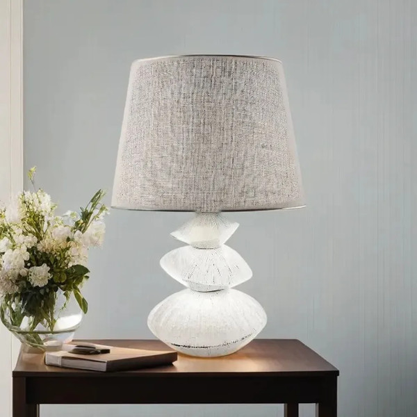 Изображение товара Прикроватная лампа Лючия Стоун-арт 446 (белый)